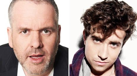 Chris Moyles and Nick Grimshaw