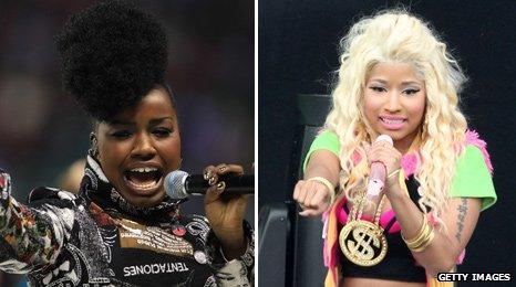 Misha B and Nicki Minaj