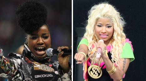 Misha B and Nicki Minaj