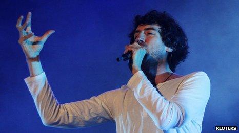 Gary Lightbody of Snow Patrol