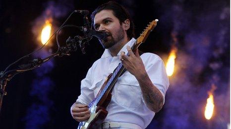 Simon Neil from Biffy Clyro