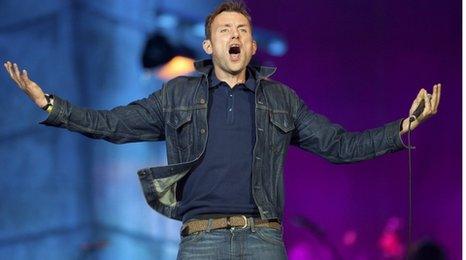 Damon Albarn from Blur