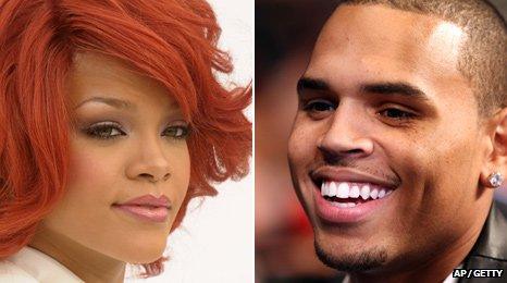 Rihanna and Chris Brown