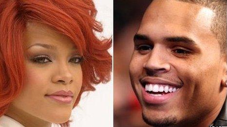 Rihanna and Chris Brown