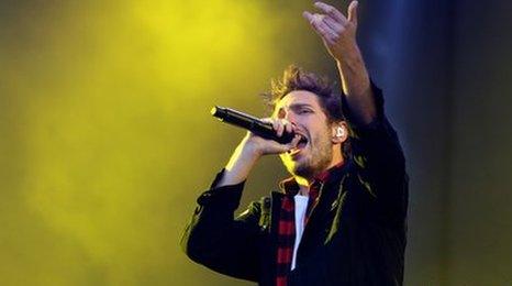 Josh Franceschi of You Me At Six