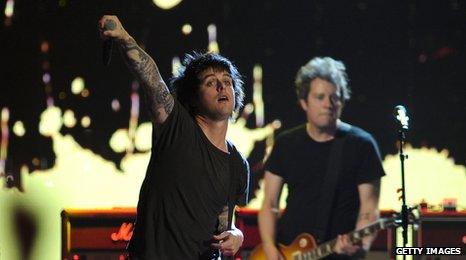 Billie Joe Armstrong from Green Day