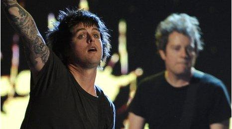 Billie Joe Armstrong from Green Day