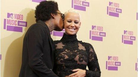 Wiz Khalifa and Amber Rose