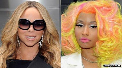 Mariah Carey and Nicki Minaj