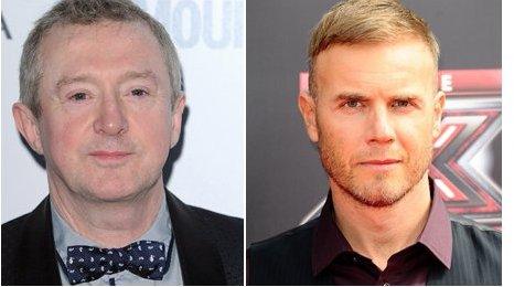 Louis Walsh and Gary Barlow