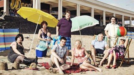 The cast of Gavin and Stacey