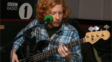 James Johnston from Biffy Clyro