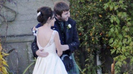 Clair Meek and James Buckley