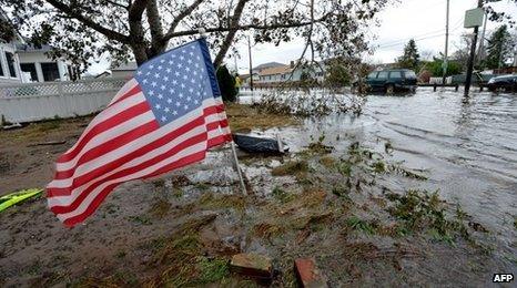 Hurricane Sandy devastation