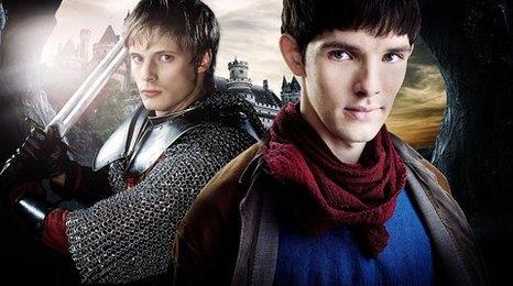 King Arthur and Merlin