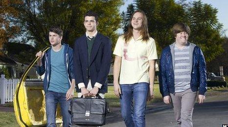 The Inbetweeners US cast