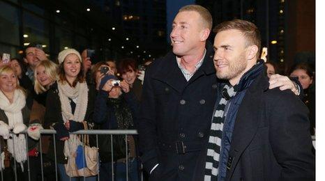 Christopher Maloney and Gary Barlow