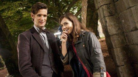 Matt Smith and Jenna-Louise Coleman