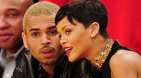 Chris Brown and Rihanna