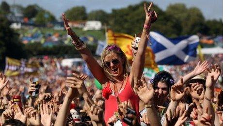 Festival crowd