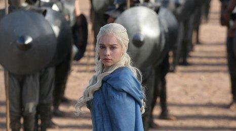 Emilia Clarke as Daenerys Targaryen