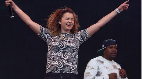 Ella Eyre with Rudimental's DJ Locksmith