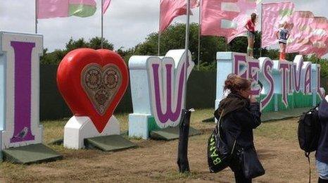 Isle of Wight festival