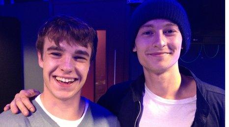 Nico Mirallegro and Elliott Tittensor