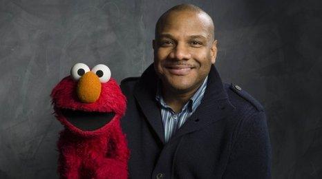 Elmo and Kevin Clash