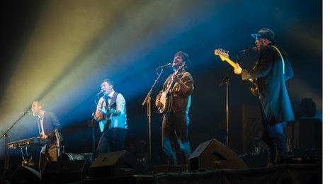 Mumford & Sons at Glastonbury