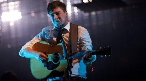 Marcus Mumford from Mumford & Sons