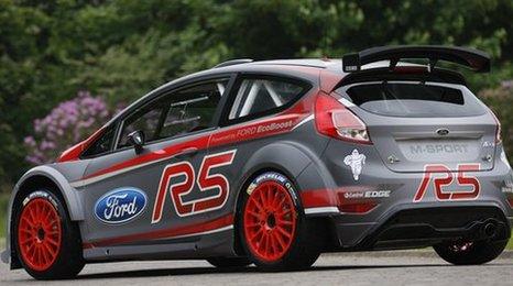 The new R5 Rally car