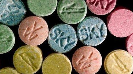 Ecstasy pills