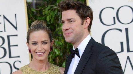 Emily Blunt and John Krasinski