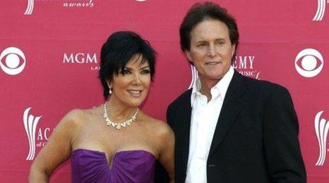 Kris and Bruce Jenner