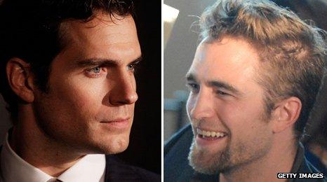 Henry Cavill and Robert Pattinson