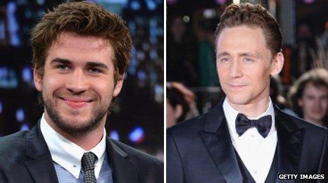 Liam Hemsworth and Tom Hiddleston