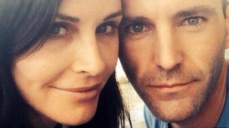 Courteney Cox and Johnny McDaid