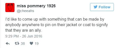 tweet about #SafetyPin