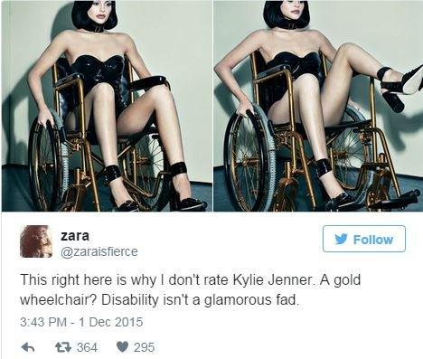 Tweet - this right here is why I don't like Kylie Jenner