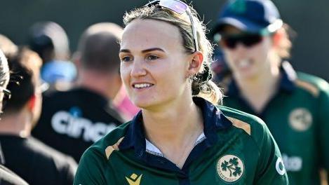 Gaby Lewis scored 119 runs off 75 balls against Sri Lanka in her last T20 for Ireland