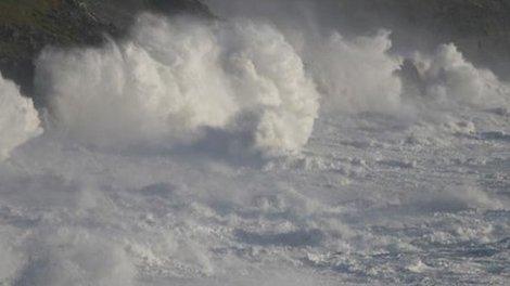 Stormy seas off Porthleven