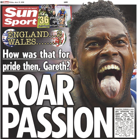 Sun back page