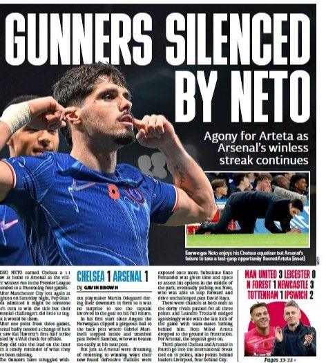 Metro back page