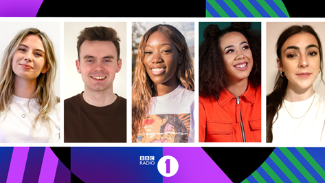 Radio 1's new line up