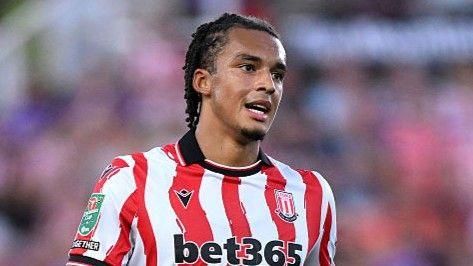 Ashley Phillips in action for Stoke