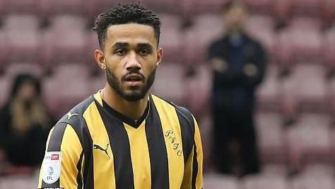 Port Vale midfielder George Hall in action