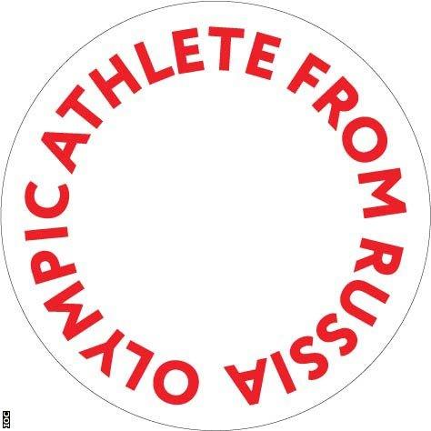 Olympic athlete from Russia logo