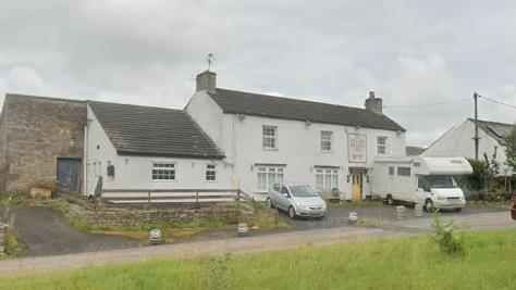 A general view of the vacant Belah Bridge Inn