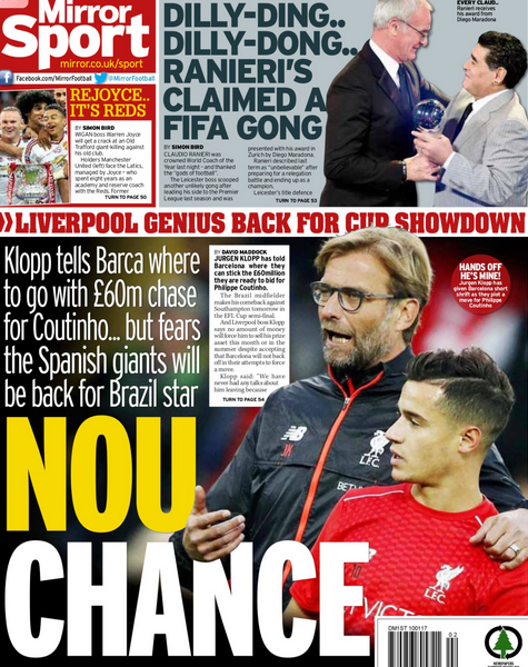 Mirror back page